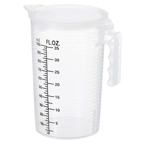 Graduated glass 1000ml - graduated, pp