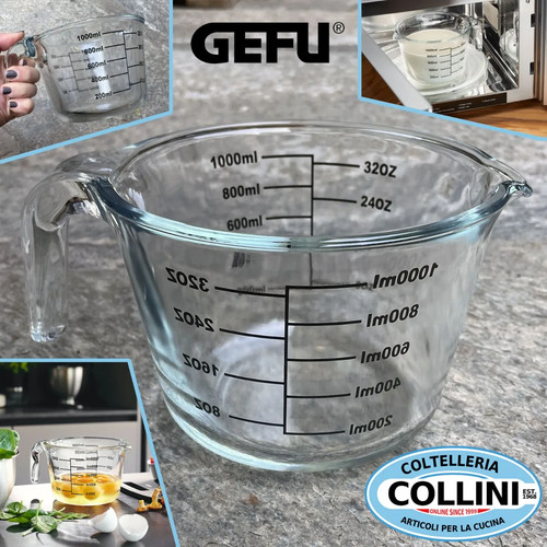 Gefu dimensional 1000ml - gefu,